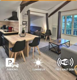 T2 bis spacieux & calme · Parking