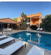 Villa exotique · Piscine