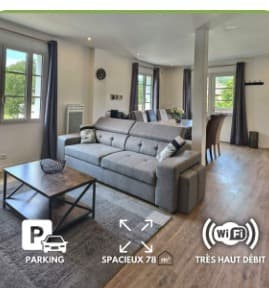 T3 spacieux 78 m² · Balcon