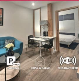 T1 bis cosy & calme · Balcon
